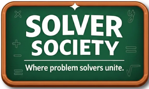 Solver Society — Where problem solvers unite.